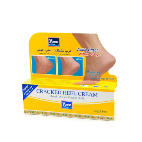 Восстанавливающий крем от трещин и мозолей на пятках Cracked Heel Cream Yoko