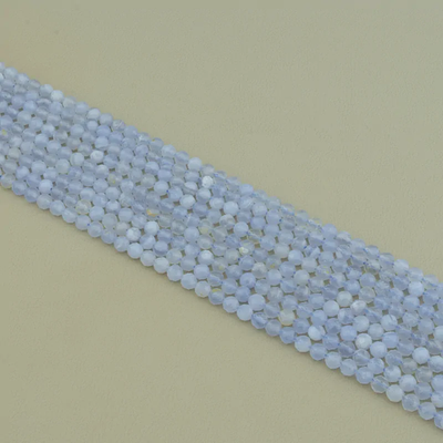 Нитка Сапфирин 39 см. 5,5 мм. (Без замка)