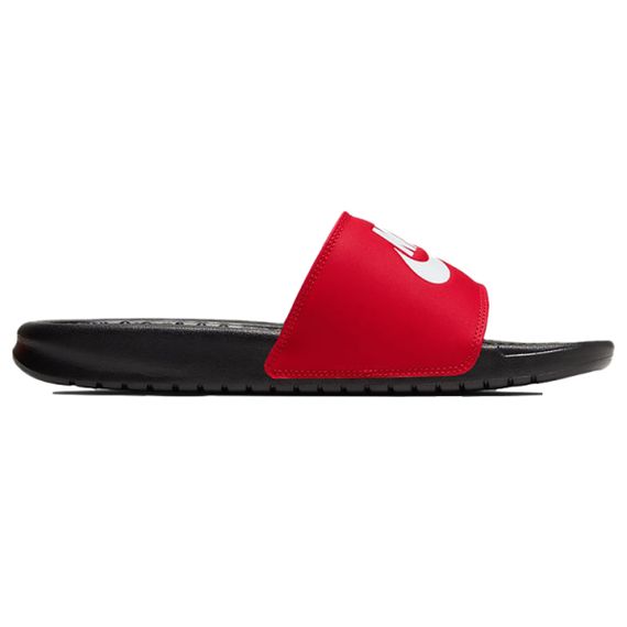 Nike Benassi JDI 'Black University Red'