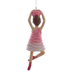 GAEM Фигурка декоративная подвесная "Девочка", L4 W2,5 H12 см, 2в.