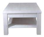 Журнальный столик, 120х74х47, Мэдисон, кофейный, для гостиной, деревянный, белый, Dipriz