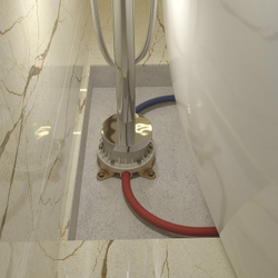 Скрытая часть для напольного смесителя ванны Hansgrohe 10452180