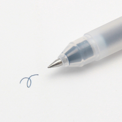 Гелевая ручка Muji 0,38 мм (сине-черная)