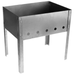 Мангал «Искорка» без шампуров (пленка), 350х240х350*0,35 мм