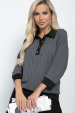 Блуза Ритм (серая) Б11274 LT Collection
