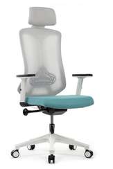 Кресло RCH AW2101 Серый/Голубой