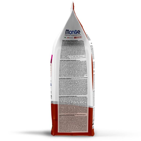 Cухой корм Monge Dog Speciality Line Extra Small корм для взрослых собак миниатюрных пород ягненок с рисом и картофелем