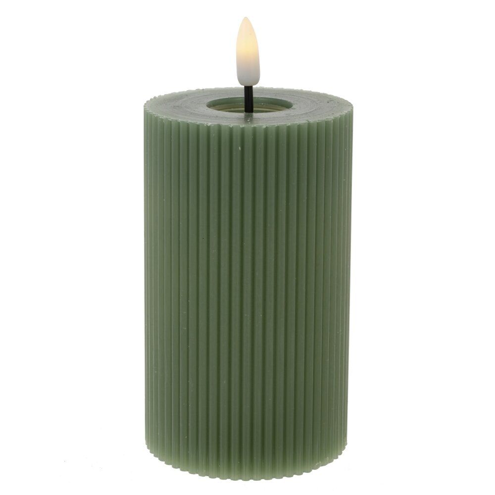 GAEM Изделие декоративное "Свеча" (подсветка, 2xААА н/п), D 7.5 см, L7,5 W7,5 H17 см