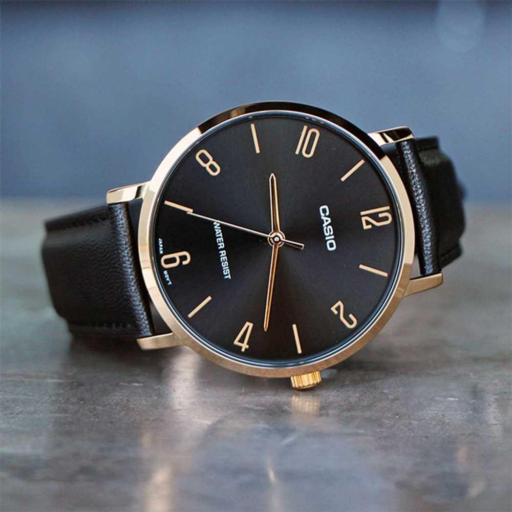 Мужские наручные часы Casio Vintage MTP-VT01GL-1B2