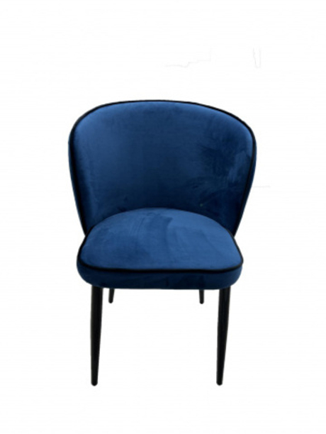 Стул обеденный Ist Casa Амини, синий, черный