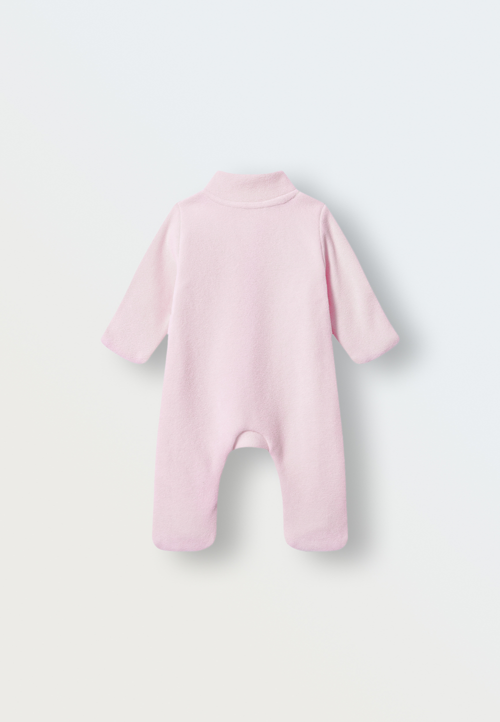 Комбинезон из флиса "Cute" (светлый персик)