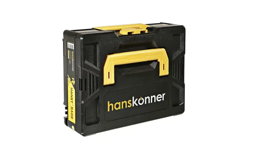 Шуруповерт аккумуляторный бесщеточный Hanskonner PLATINUM, 18В, 2х2Ач, 65Нм, кейс