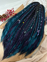 Войлочные дреды с козой