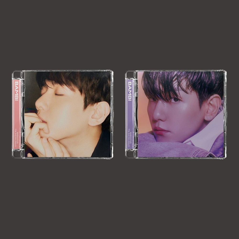 Альбом EXO Baekhyun - Bambi 3rd Mini Album JEWEL CASE Version 2 Cover SET