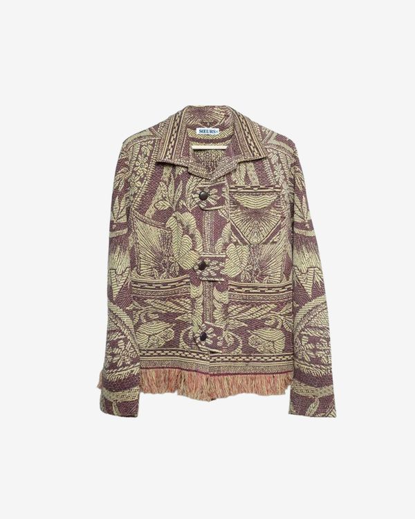 Куртка с Пирамидой коричневая - фото 1