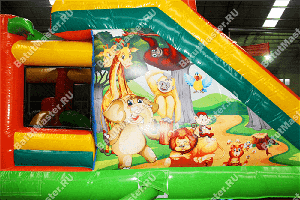 Надувная полоса препятствий "Пальмовый оазис"