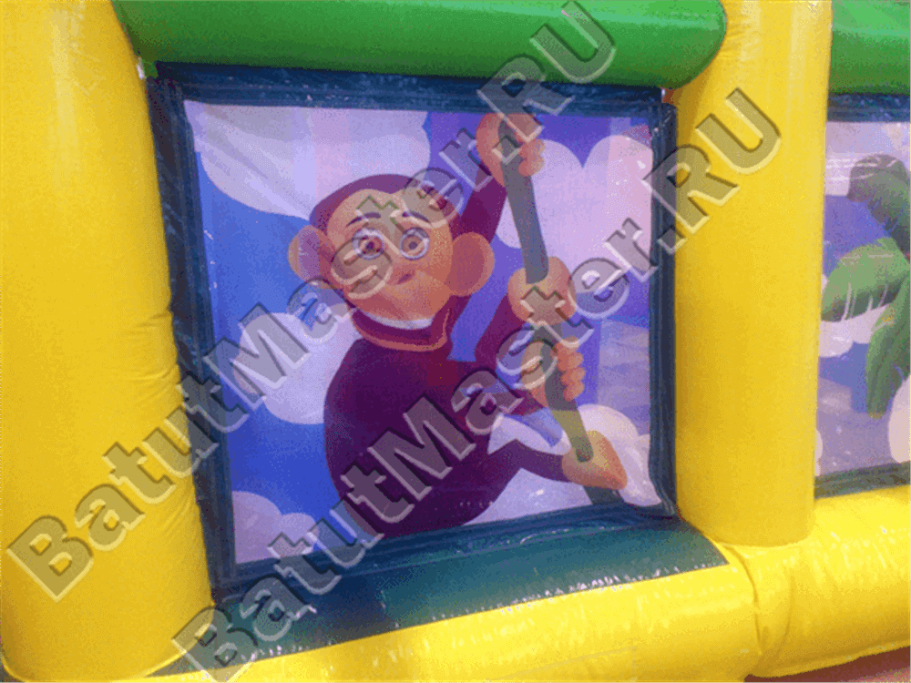 Надувной коммерческий батут "Джунгли"