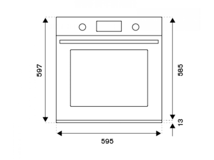 Духовой шкаф Bertazzoni F6011MODPTX/23