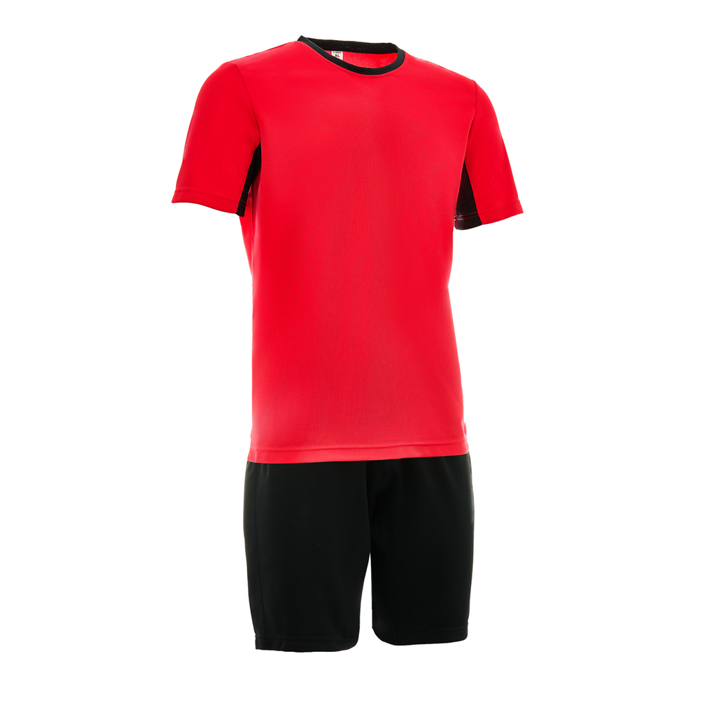 Форма футб. игровая TORRES Classic, F-1011-042-L, р.L, полиэстер, красно-черный