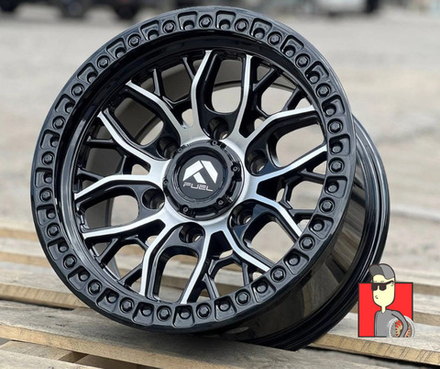 Комплект дисков Fuel Off-Road 15x8 et0 6x139.7