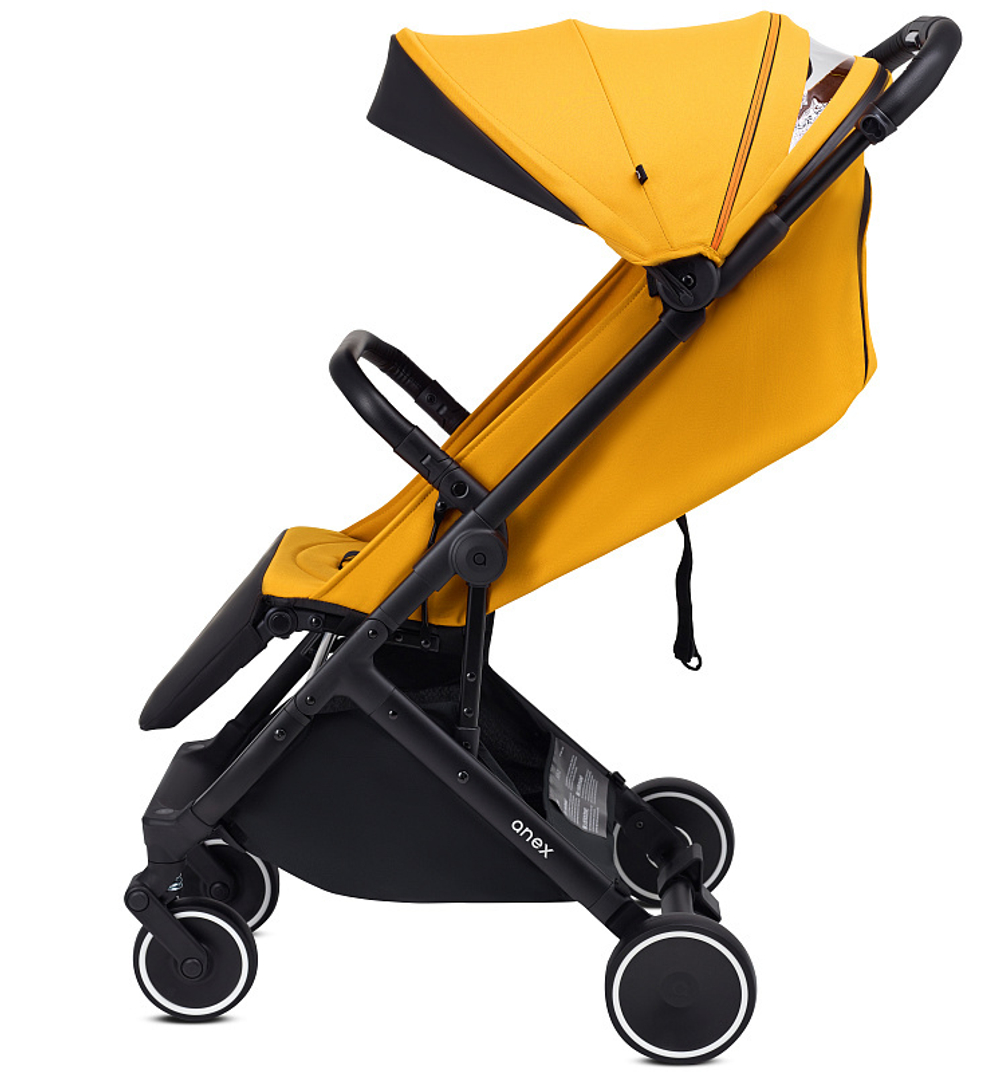 Детская коляска Anex Air-X Travel Cot Cosmo 3 в 1 yellow/black/black