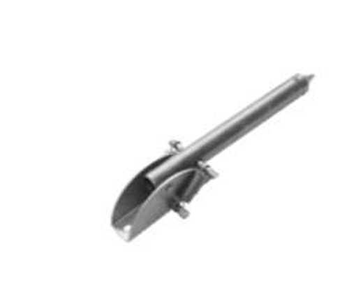 Упор воротный Домарт 200мм без покр. / 9696