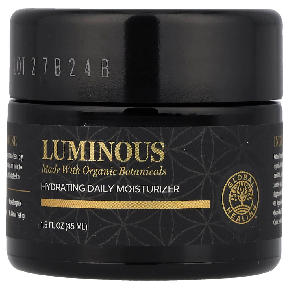 Global Healing, Luminous, увлажняющее ежедневное увлажняющее средство, 45 мл (1,5 жидк. унц.)
