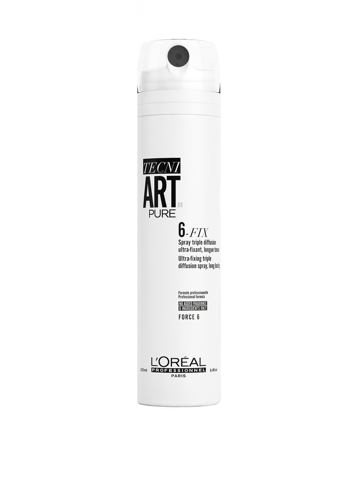 Tecni.Art 6-Fix Pure / Спрей для фиксации волос