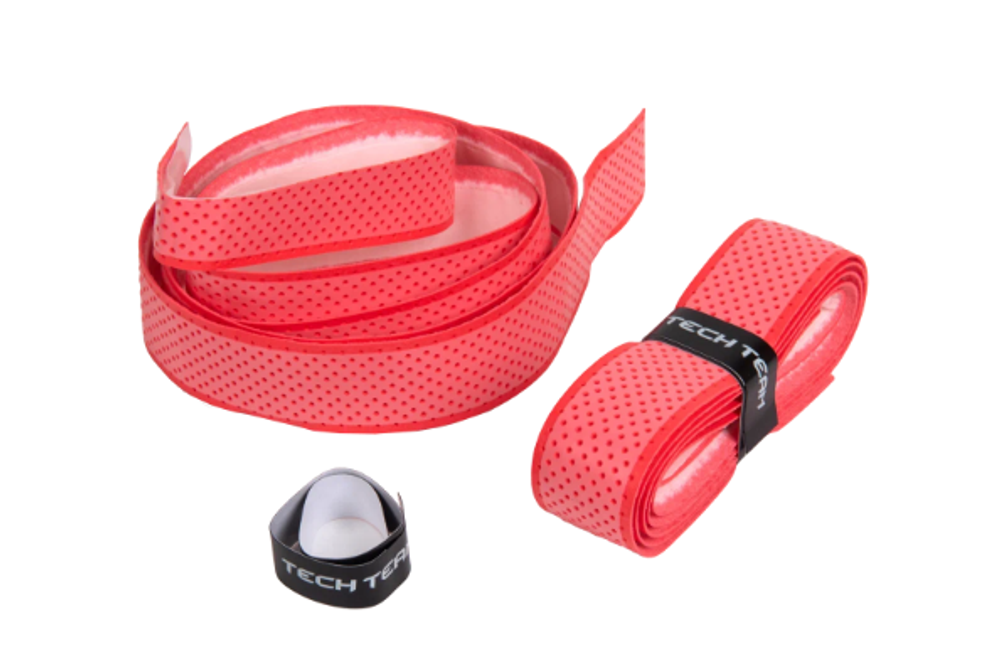 Намотки на руль TT - 2 pink перфорированная