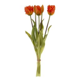 GAEM Цветы искусственные "Букет Тюльпанов" (Real Touch), L10 W10 H40 см