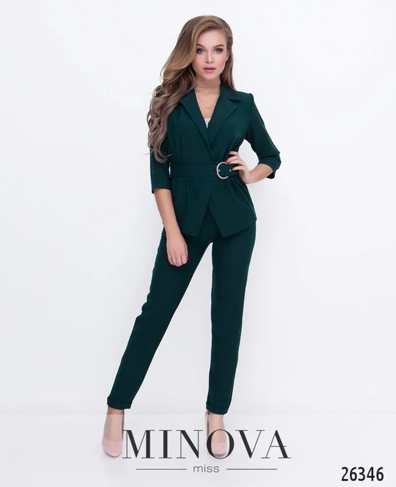 Костюм 1115-темно-зеленый Minova
