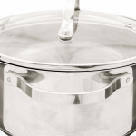 Кастрюля нерж, 2.2 л, с крыш, Катунь, Медея, КТ-АР-011-22, индукц