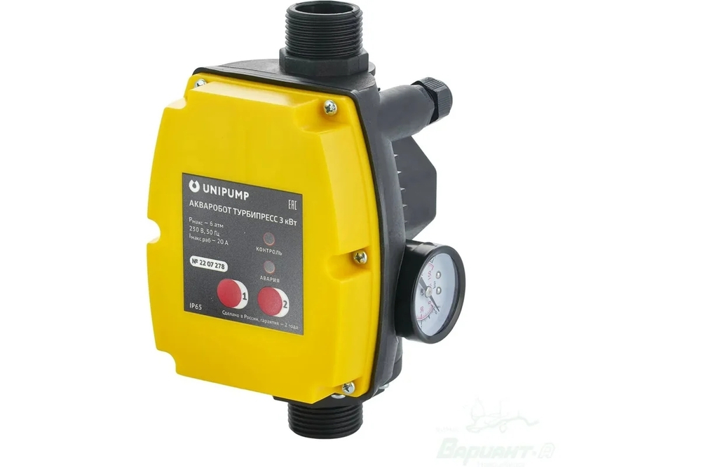 Блок управления насосом ТУРБИПРЕСС 3 кВт UNIPUMP