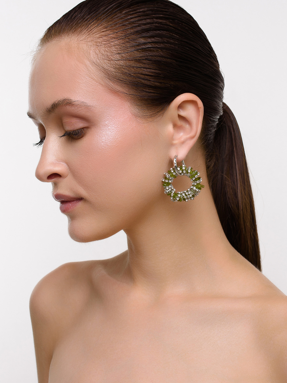 Серьги "Character New" Lime