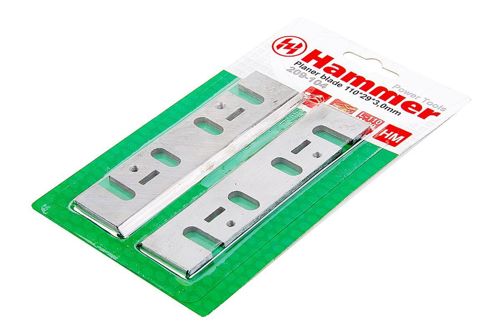 Ножи для рубанка HAMMER 110мм (Flex 209-104)