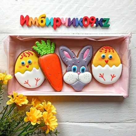 Имбирные пряники Пасха
