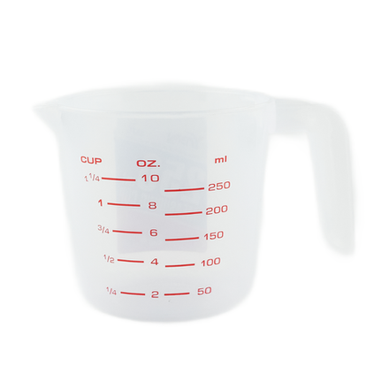 Стакан мерный пластик 250 мл, CGPro