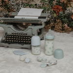 Пустышка физиологическая Suavinex Poetry 6-18 мес, голубая