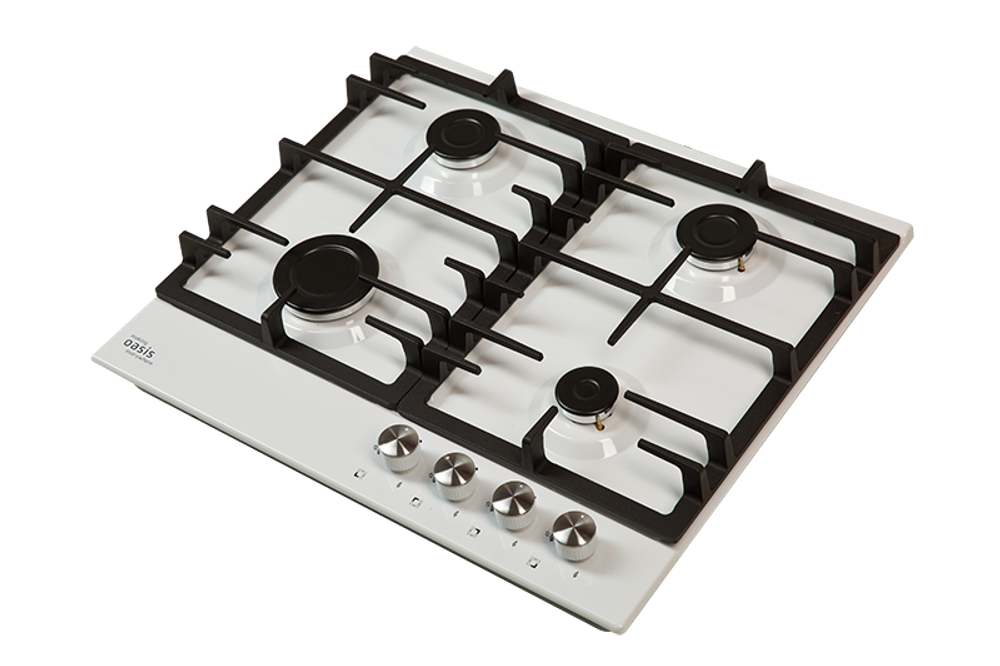 Поверхность варочная газ. "Oasis" P-MW (B) Белая