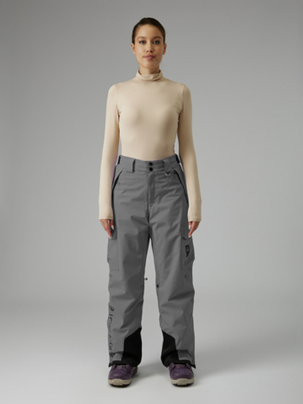 Брюки утепленные горнолыжные (серые)