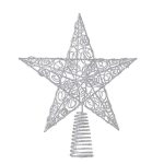 Звезда на ёлку золото/серебро [Арт. H1237]