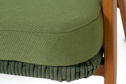 "Амстердам" диван из искусственного ротанга двухместный, цвет зеленый