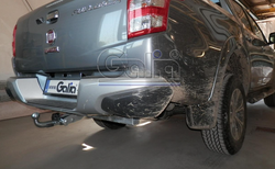 Фаркоп оцинкованный Galia M120C для Mitsubishi L200 1996-2006, 2006-2015, 2015-, Fiat Fullback 2016-(паспорт и сертификат в комплекте)(без электрики)