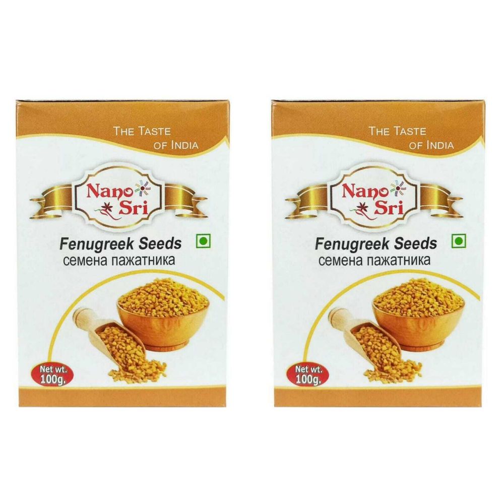 Семена пажитника Nano Sri Fenugreek Seeds, 100 г
