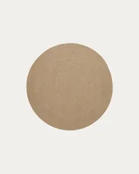 Ковер Despas из синтетических волокон бежевый Ø150 см