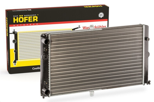 Радиатор основ. алюм. /2110-12/ универс. (HOFER)