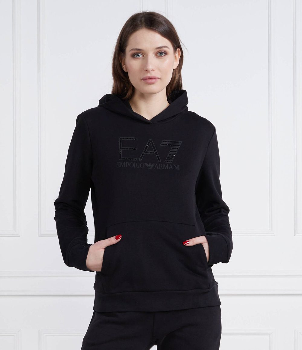 Худи EA7 - черный(3RTM46 TJKTZ)