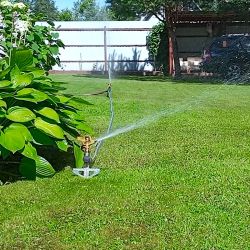 GWRS12-045 GREEN APPLE Разбрызгиватель 360 град, импульсный, вращающийся, металл