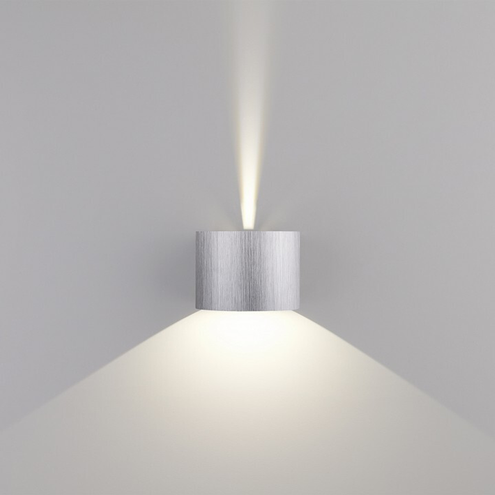 Уличный настенный светильник Elektrostandard 1518 TECHNO LED алюминий