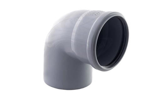 Отвод ВК ПП 110х87, короб, серый,РТП (35/1)